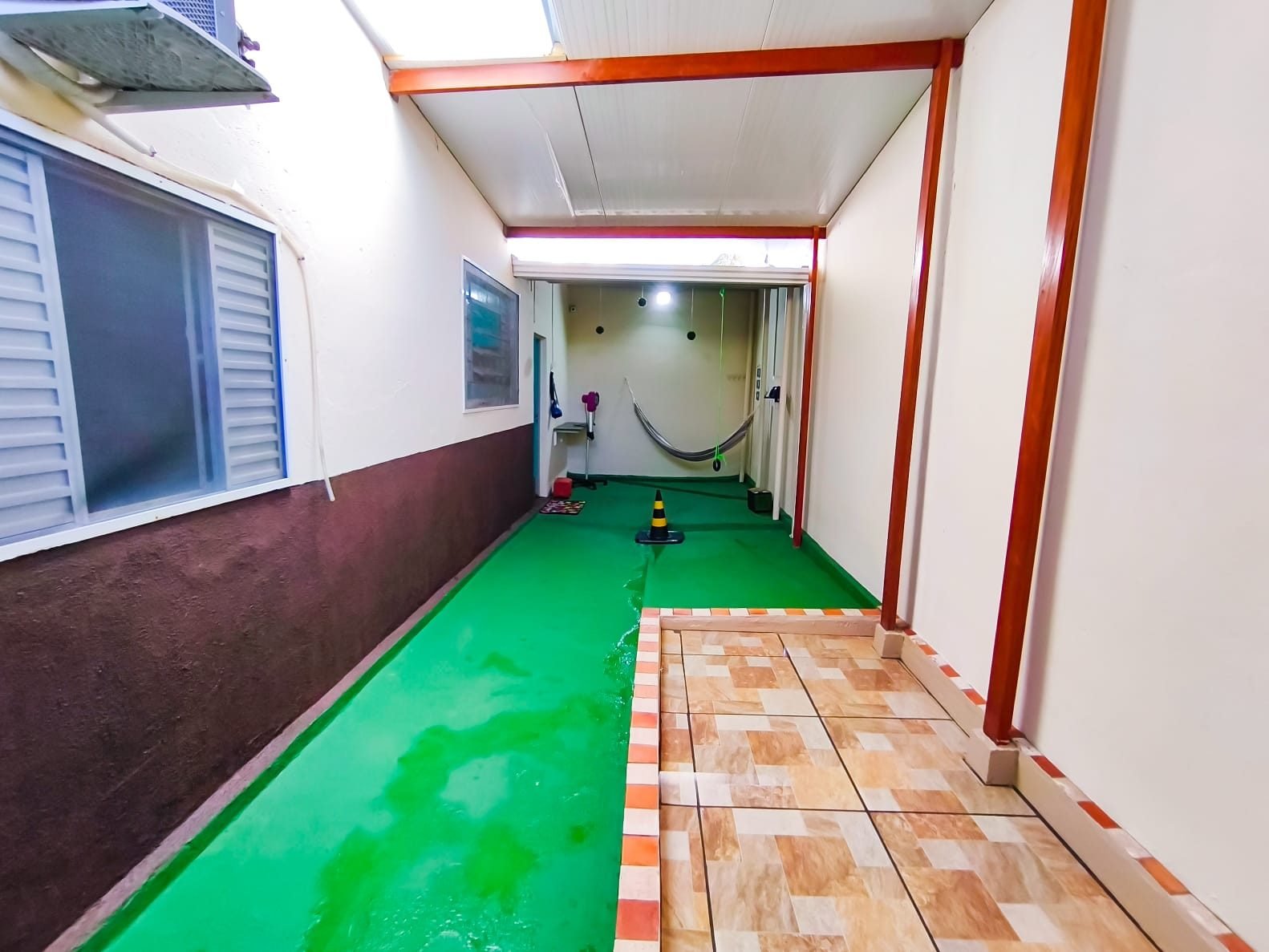 Área da piscina rasa da Luli e Eu